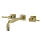 Kingston Brass KS6027DL Wall Mount Tub Faucet, Brushed Brass KS6027DL - alternate 1